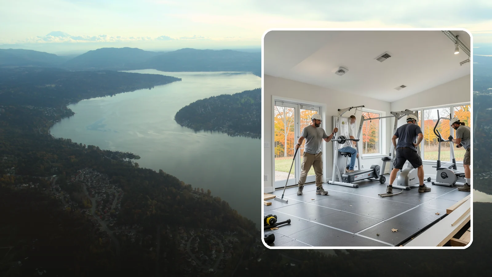 Home Gym Construction in Sammamish, King County, WA - We build home gyms with the reinforced floors, ventilation, and space to support serious workouts.