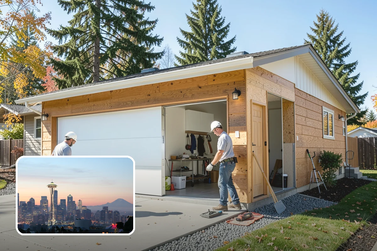 Home Gym Construction in Seattle, King County, WA - Reinforced flooring rated for heavy equipment and impact