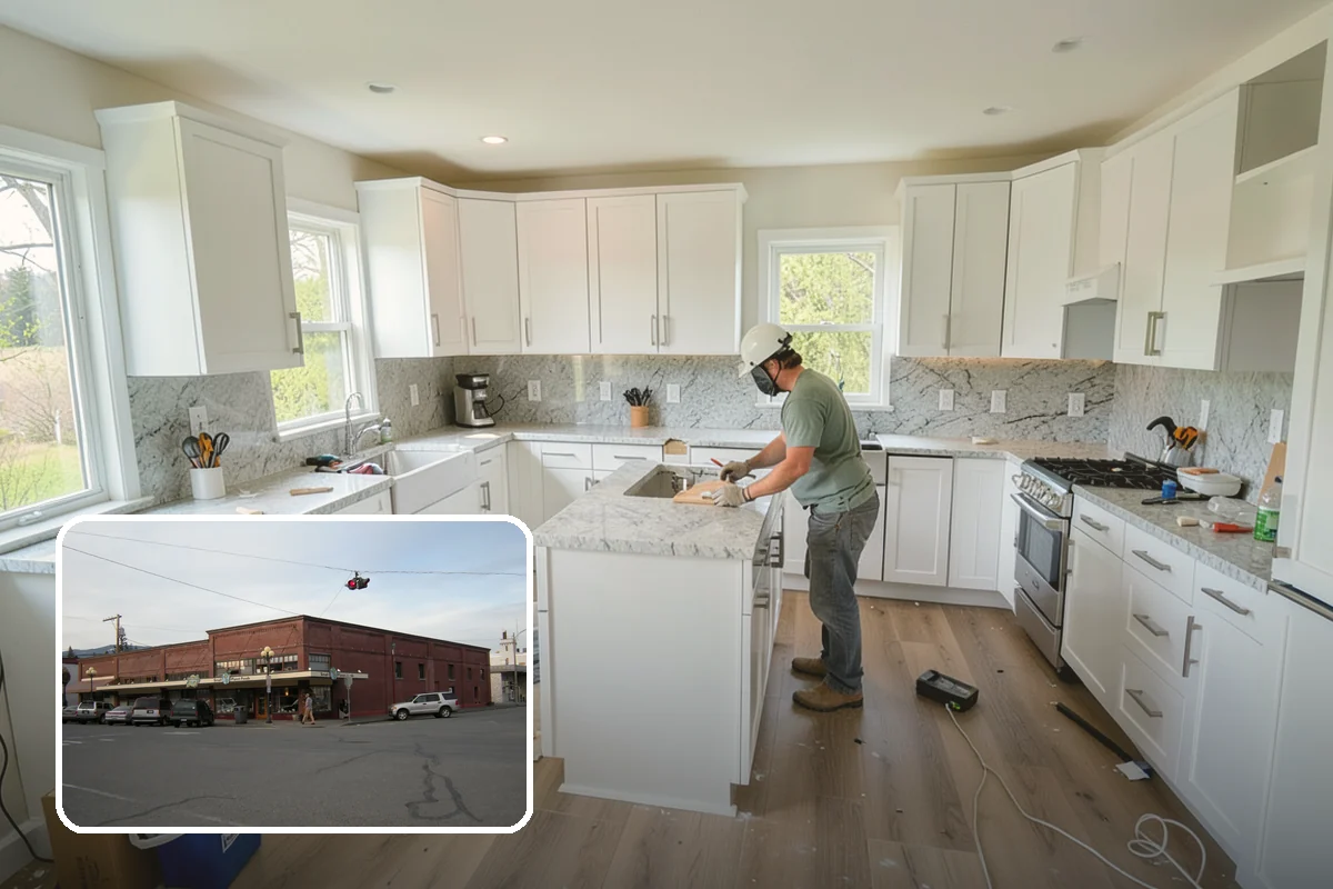 Home Gym Construction in Sedro-Woolley, Skagit County, WA - Reinforced flooring rated for heavy equipment and impact