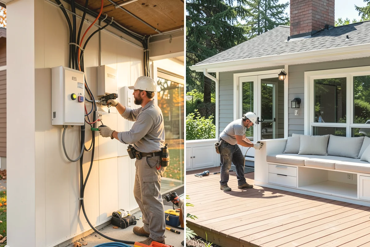 Home Gym Construction in Steilacoom, Pierce County, WA - We evaluate the space, loads, and ventilation needs