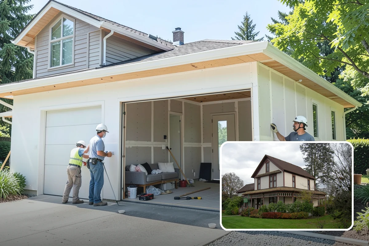 Home Gym Construction in Sumner, Pierce County, WA - Reinforced flooring rated for heavy equipment and impact