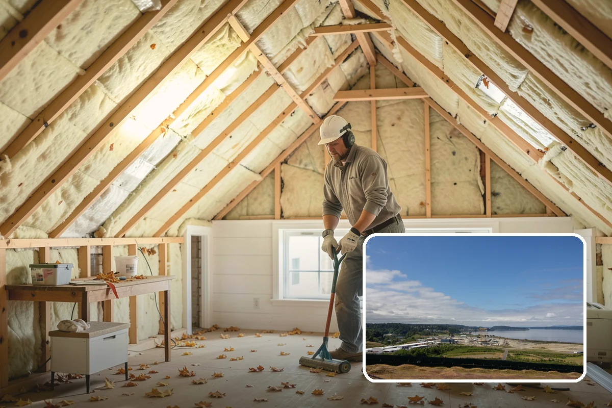 Home Gym Construction in University Place, Pierce County, WA - Reinforced flooring rated for heavy equipment and impact