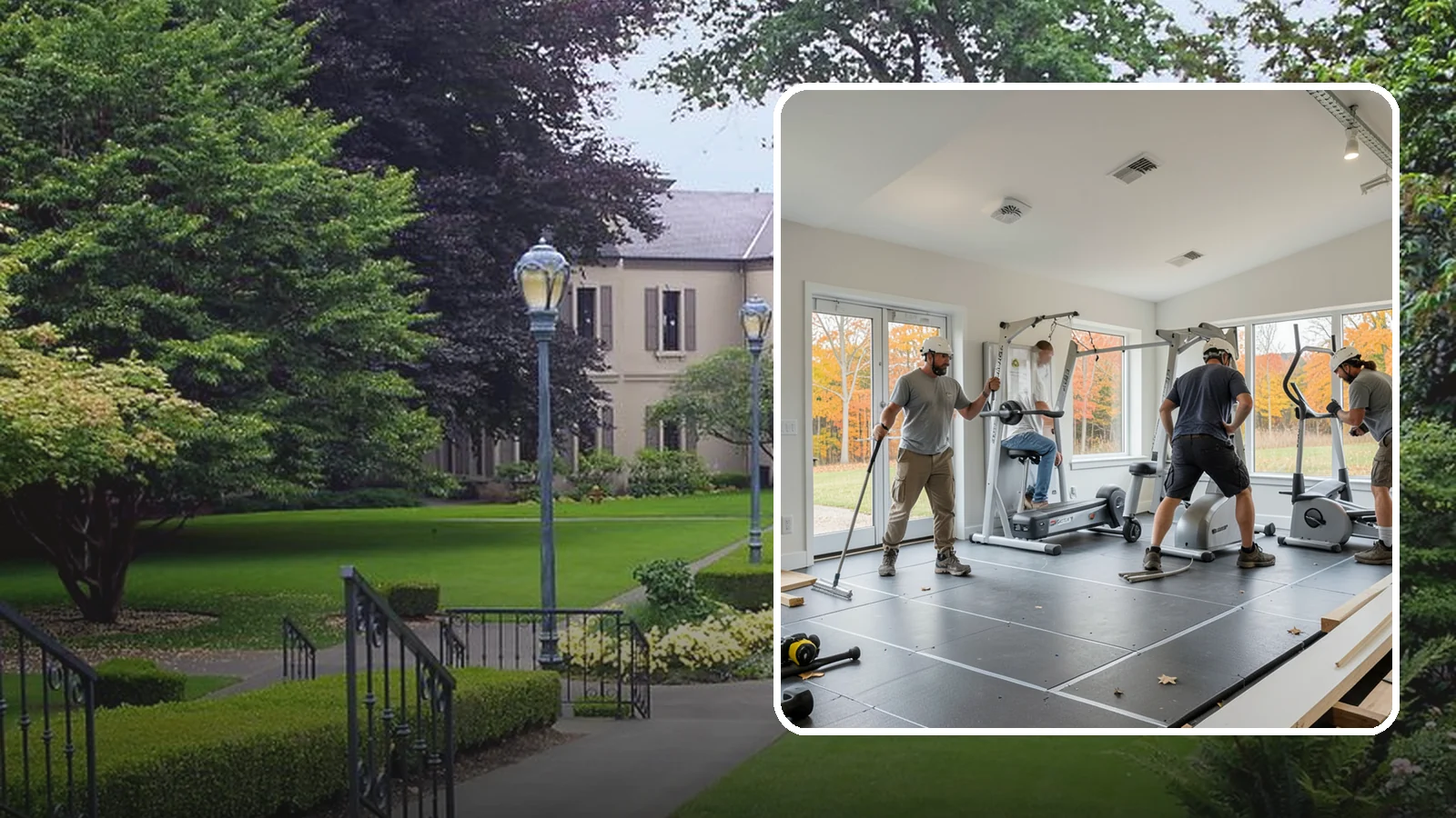 Home Gym Construction in Woodinville, King County, WA - We build home gyms with the reinforced floors, ventilation, and space to support serious workouts.