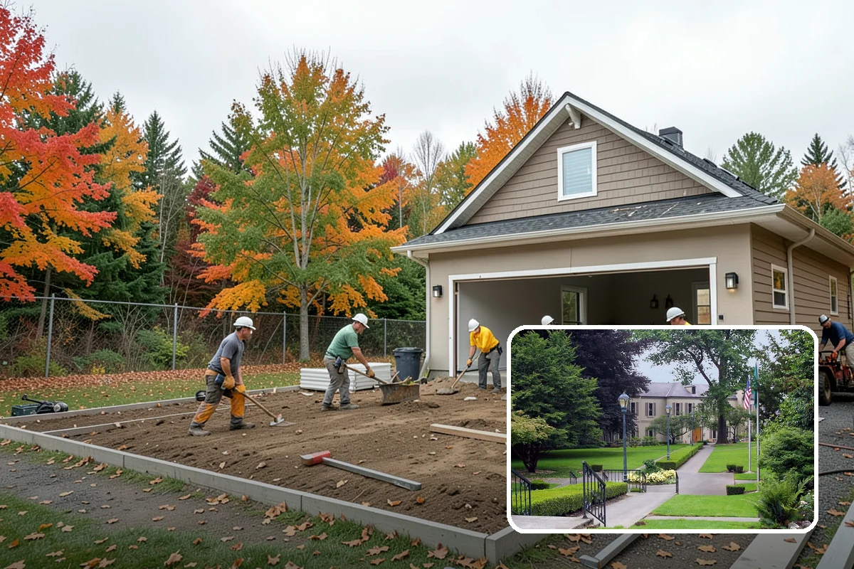 Home Gym Construction in Woodinville, King County, WA - Reinforced flooring rated for heavy equipment and impact