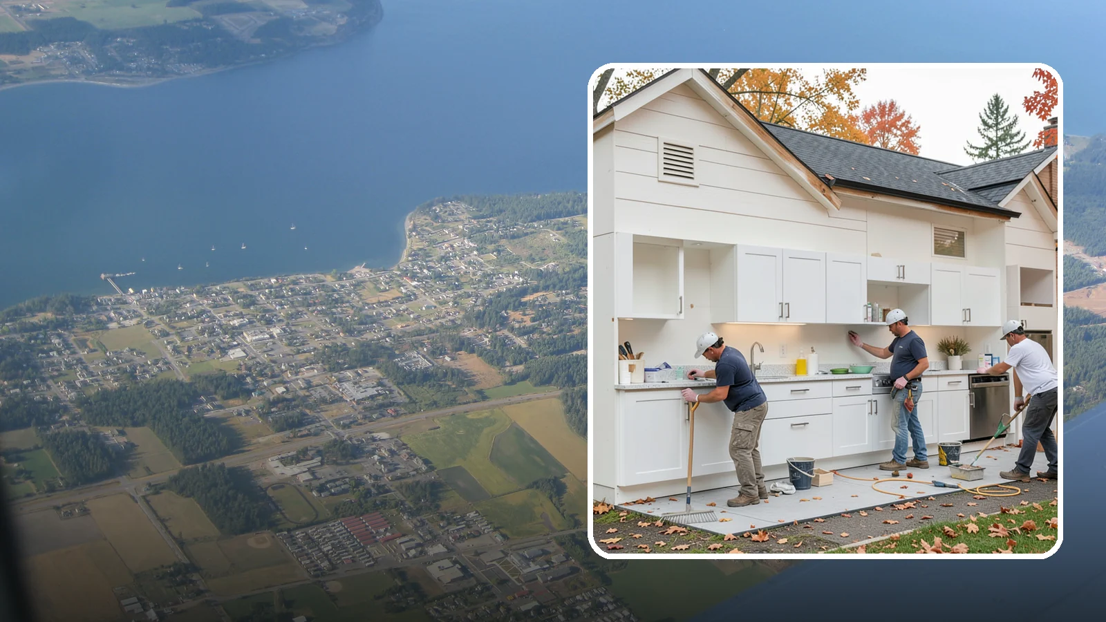 Home Improvements in Coupeville, Island County, WA - Practical home improvement services that tackle the upgrades and repairs your Western Washington home needs, big or small.