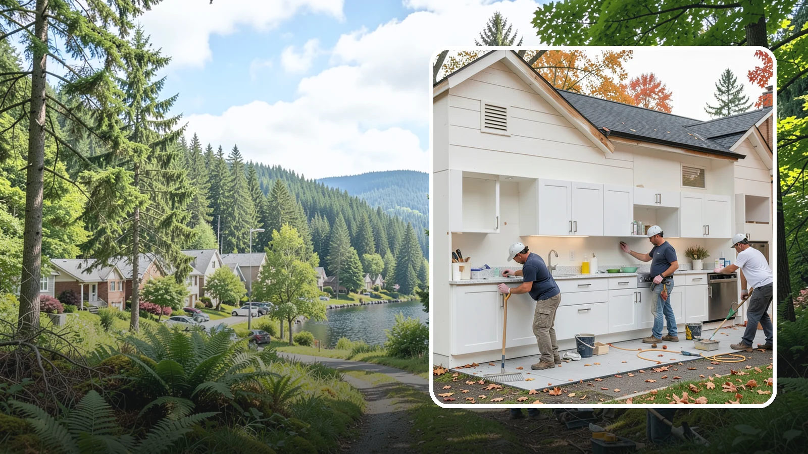 Home Improvements in Lake Forest Park, King County, WA - Practical home improvement services that tackle the upgrades and repairs your Western Washington home needs, big or small.