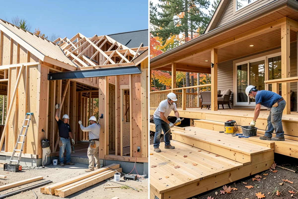 Home Improvements in Lake Forest Park, King County, WA - We discuss your list of desired improvements and budget