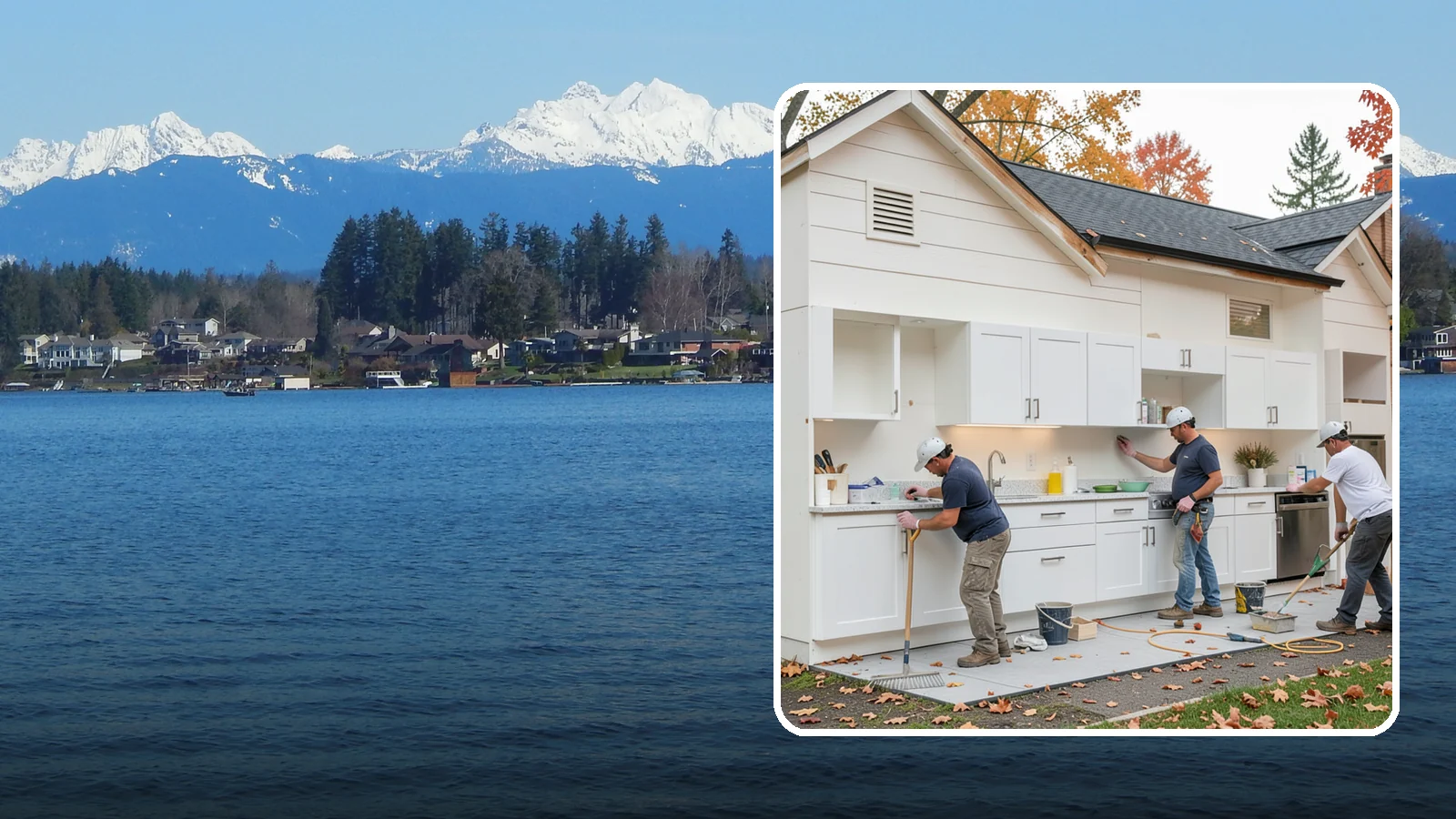 Home Improvements in Lake Stevens, Snohomish County, WA - Practical home improvement services that tackle the upgrades and repairs your Western Washington home needs, big or small.