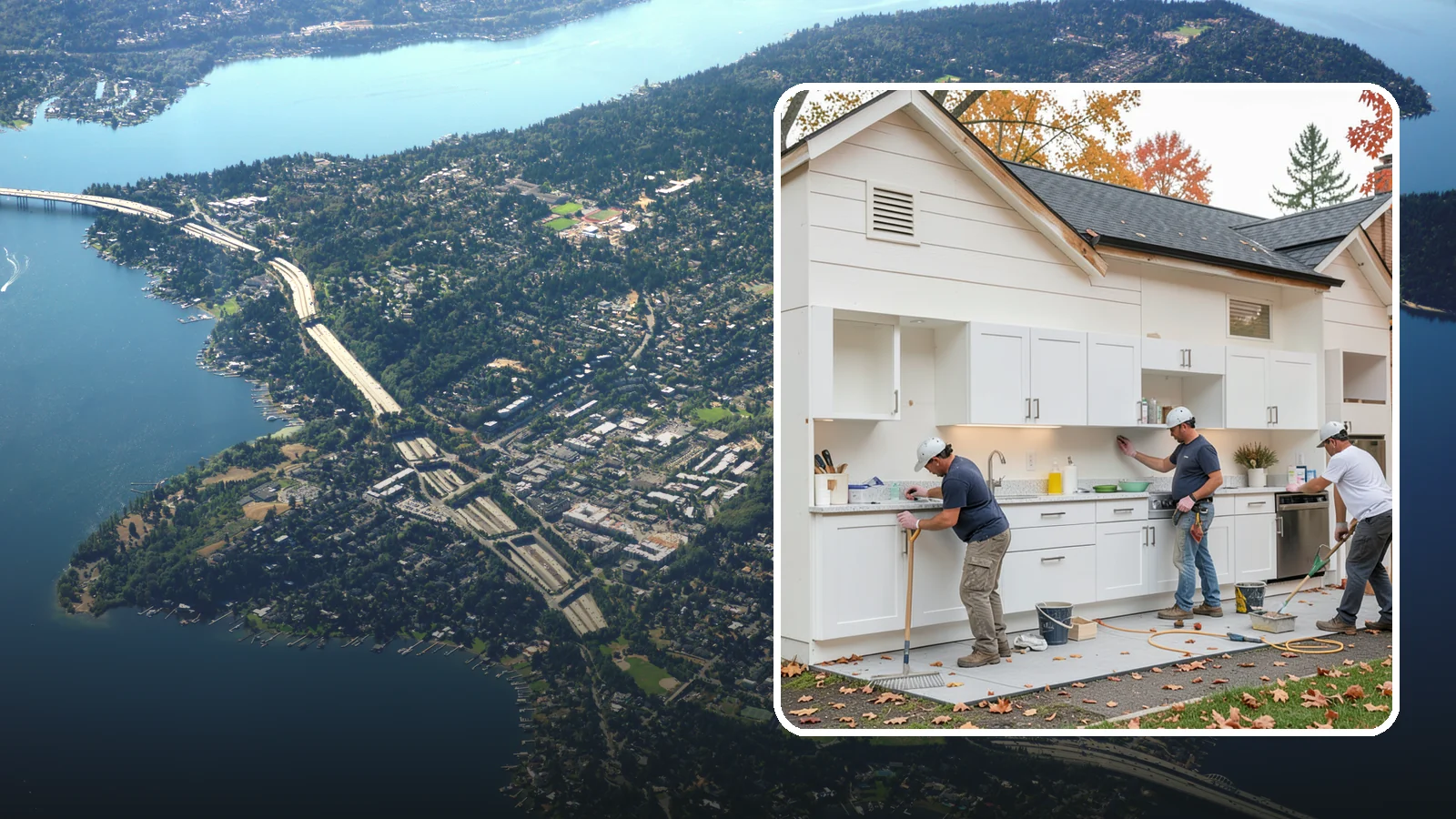 Home Improvements in Mercer Island, King County, WA - Practical home improvement services that tackle the upgrades and repairs your Western Washington home needs, big or small.
