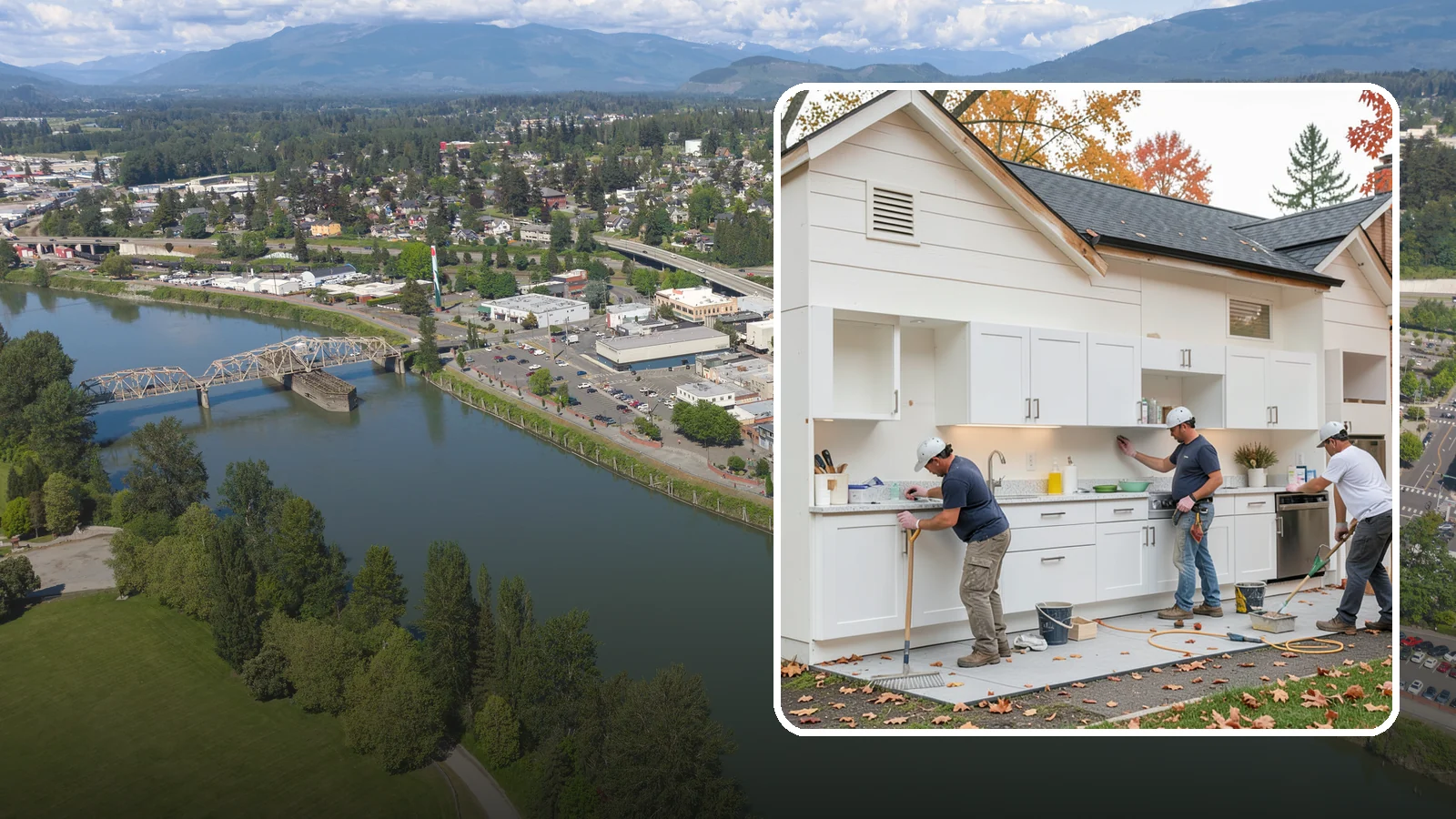 Home Improvements in Mount Vernon, Skagit County, WA - Practical home improvement services that tackle the upgrades and repairs your Western Washington home needs, big or small.