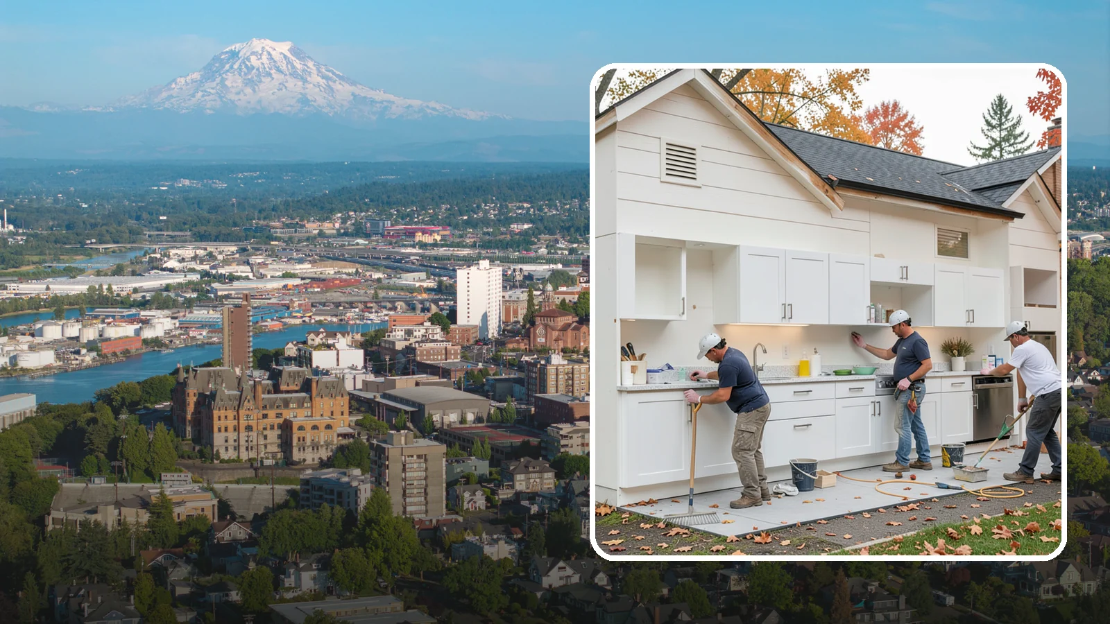 Home Improvements in Tacoma, Pierce County, WA - Practical home improvement services that tackle the upgrades and repairs your Western Washington home needs, big or small.