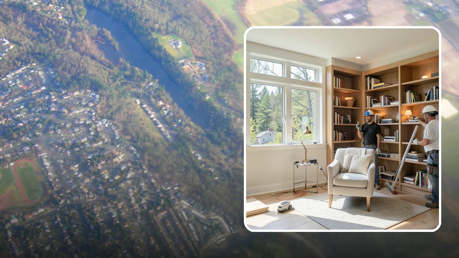 Home Library Construction in Algona, King County, WA - We build home libraries with custom shelving and reading spaces that showcase and protect your books.