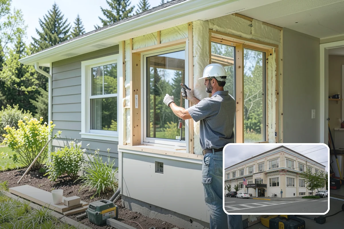 Home Library Construction in Anacortes, Skagit County, WA - Floor-to-ceiling shelving engineered for heavy loads