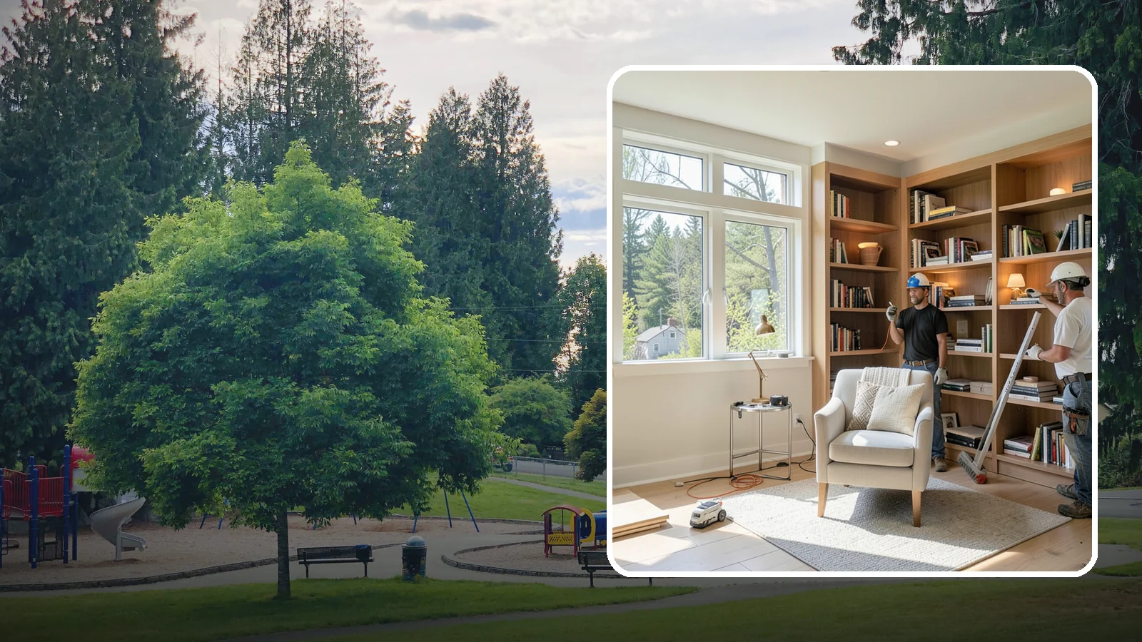 Home Library Construction in Bonney Lake, Pierce County, WA - We build home libraries with custom shelving and reading spaces that showcase and protect your books.