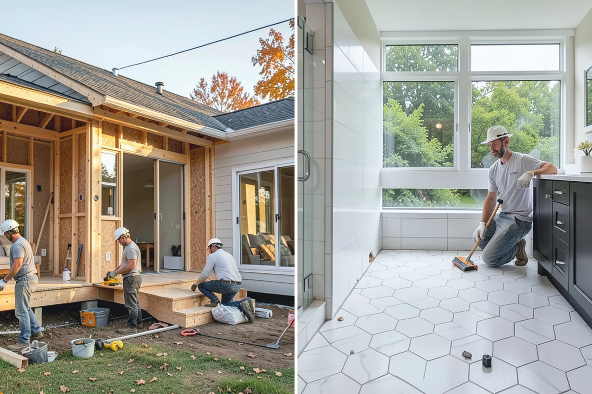 Home Library Construction in Buckley, Pierce County, WA - We measure the room and plan shelving capacity