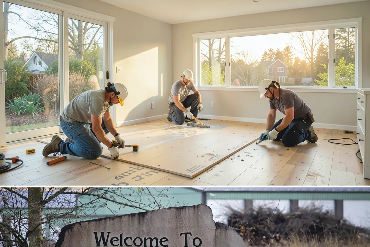 Home Library Construction in Buckley, Pierce County, WA - Library construction is interior millwork that fits any season, including winter build-outs.