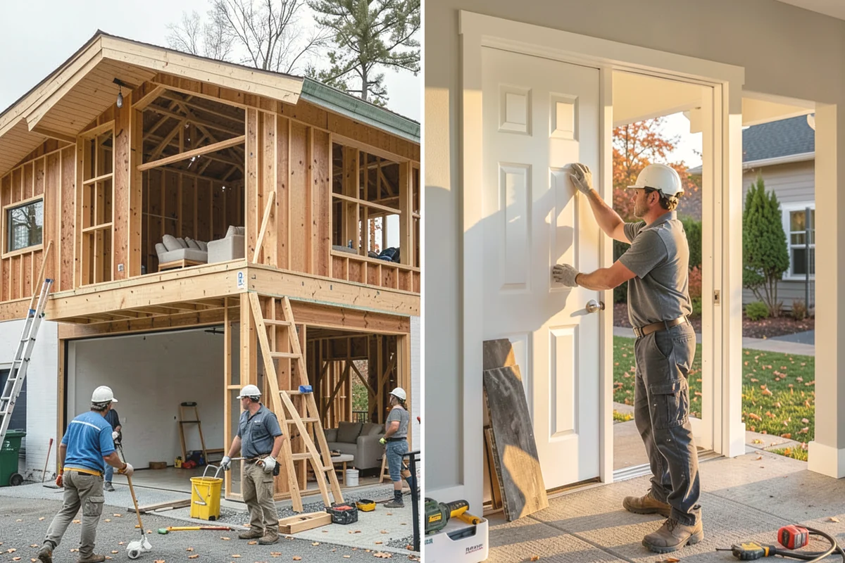 Home Library Construction in Carnation, King County, WA - We measure the room and plan shelving capacity