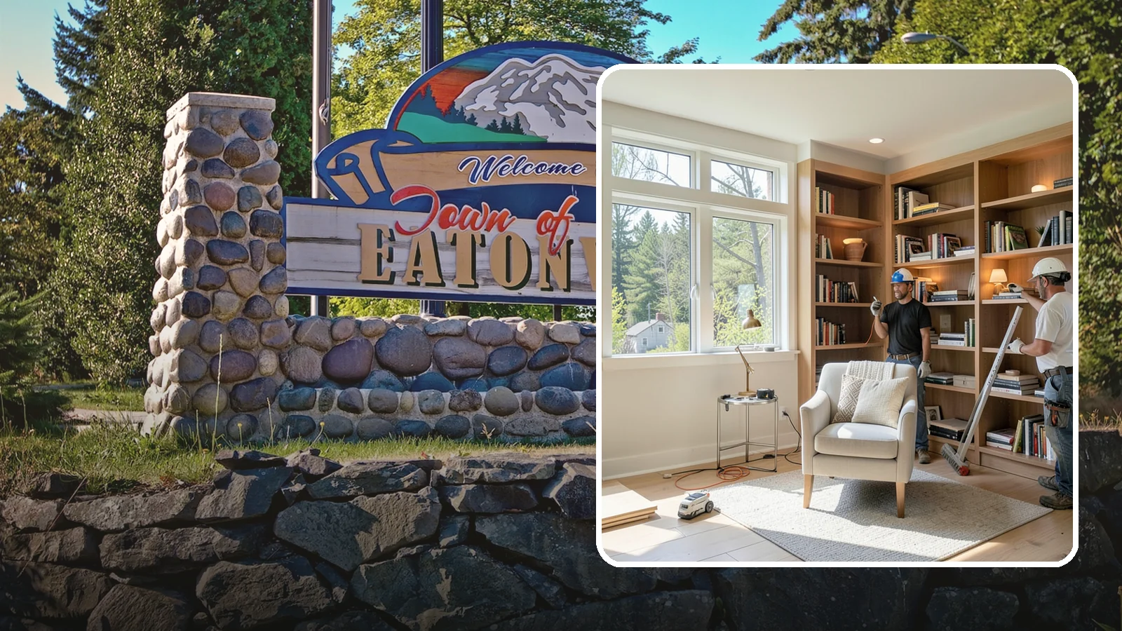 Home Library Construction in Eatonville, Pierce County, WA - We build home libraries with custom shelving and reading spaces that showcase and protect your books.