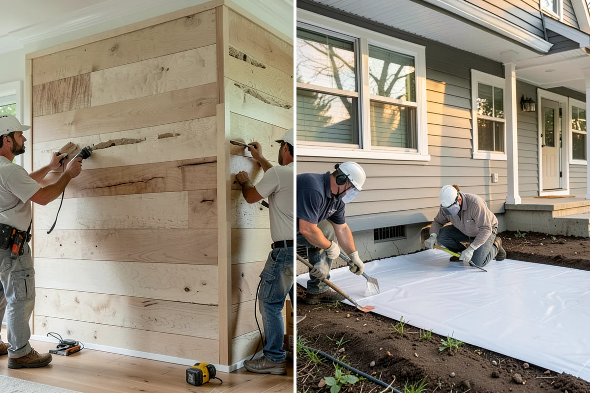 Home Library Construction in Hunts Point, King County, WA - We measure the room and plan shelving capacity