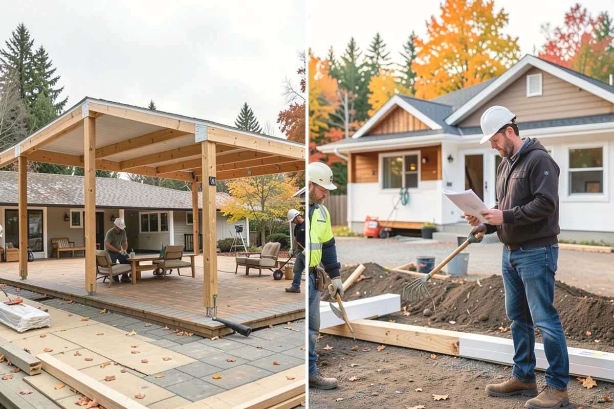 Home Library Construction in Lake Stevens, Snohomish County, WA - We measure the room and plan shelving capacity