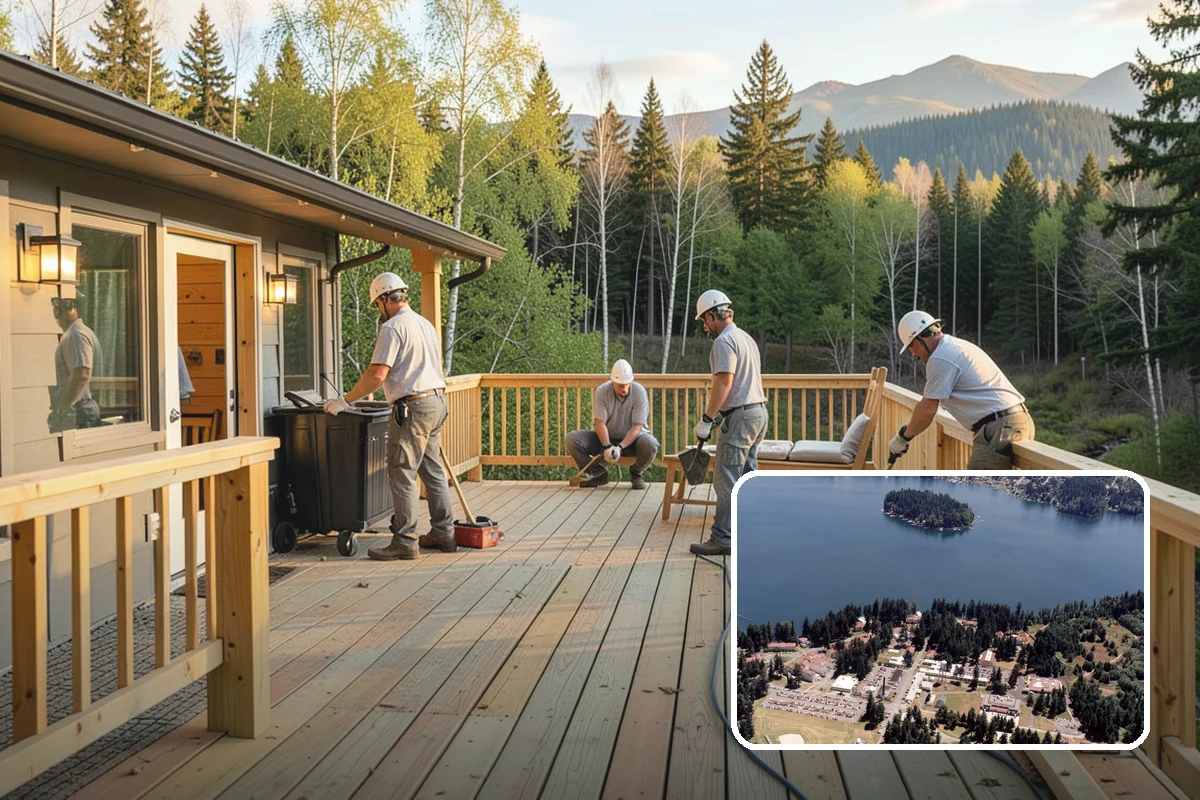 Home Library Construction in Lakewood, Pierce County, WA - Floor-to-ceiling shelving engineered for heavy loads