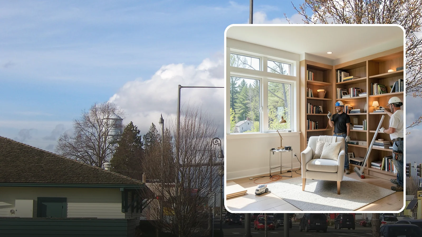 Home Library Construction in Marysville, Snohomish County, WA - We build home libraries with custom shelving and reading spaces that showcase and protect your books.