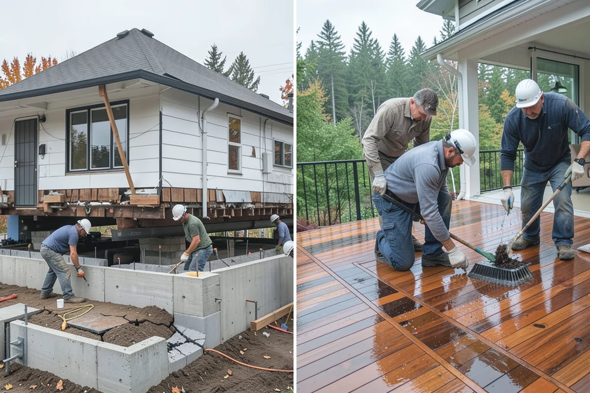 Home Library Construction in Medina, King County, WA - We measure the room and plan shelving capacity