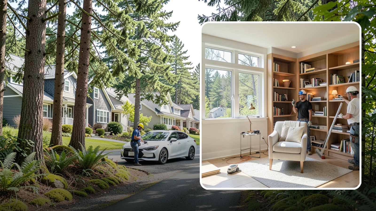 Home Library Construction in Normandy Park, King County, WA - We build home libraries with custom shelving and reading spaces that showcase and protect your books.