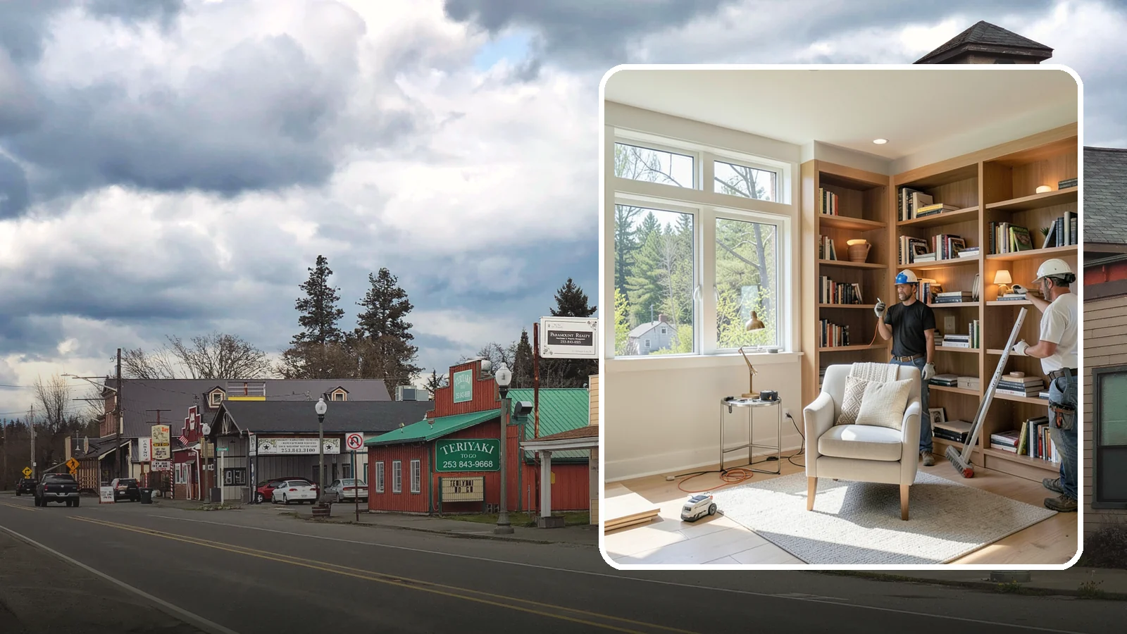 Home Library Construction in Roy, Pierce County, WA - We build home libraries with custom shelving and reading spaces that showcase and protect your books.
