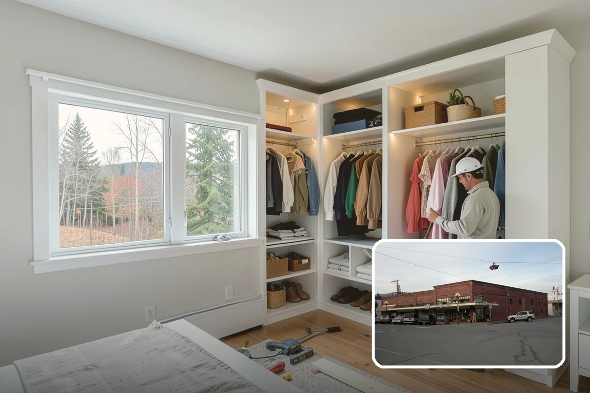 Home Library Construction in Sedro-Woolley, Skagit County, WA - Floor-to-ceiling shelving engineered for heavy loads