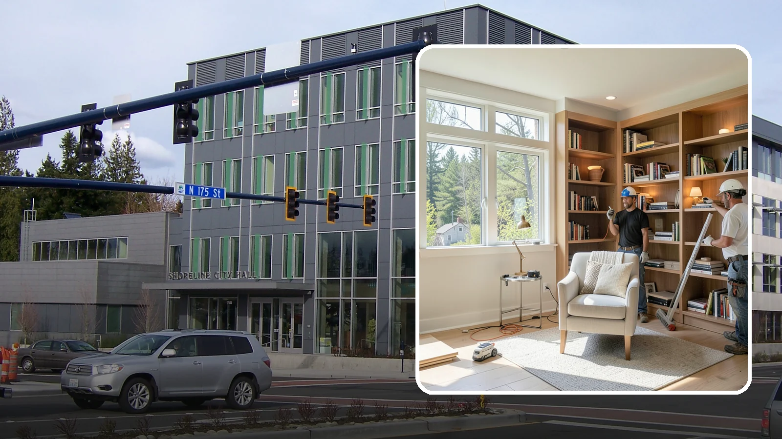 Home Library Construction in Shoreline, King County, WA - We build home libraries with custom shelving and reading spaces that showcase and protect your books.