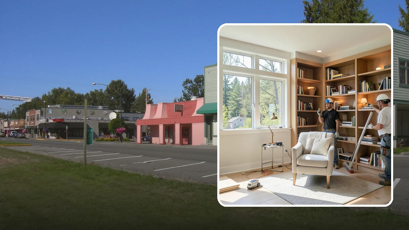 Home Library Construction in Snoqualmie, King County, WA - We build home libraries with custom shelving and reading spaces that showcase and protect your books.