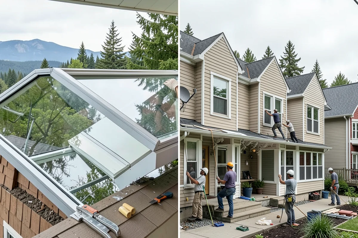 Home Library Construction in Snoqualmie, King County, WA - We measure the room and plan shelving capacity