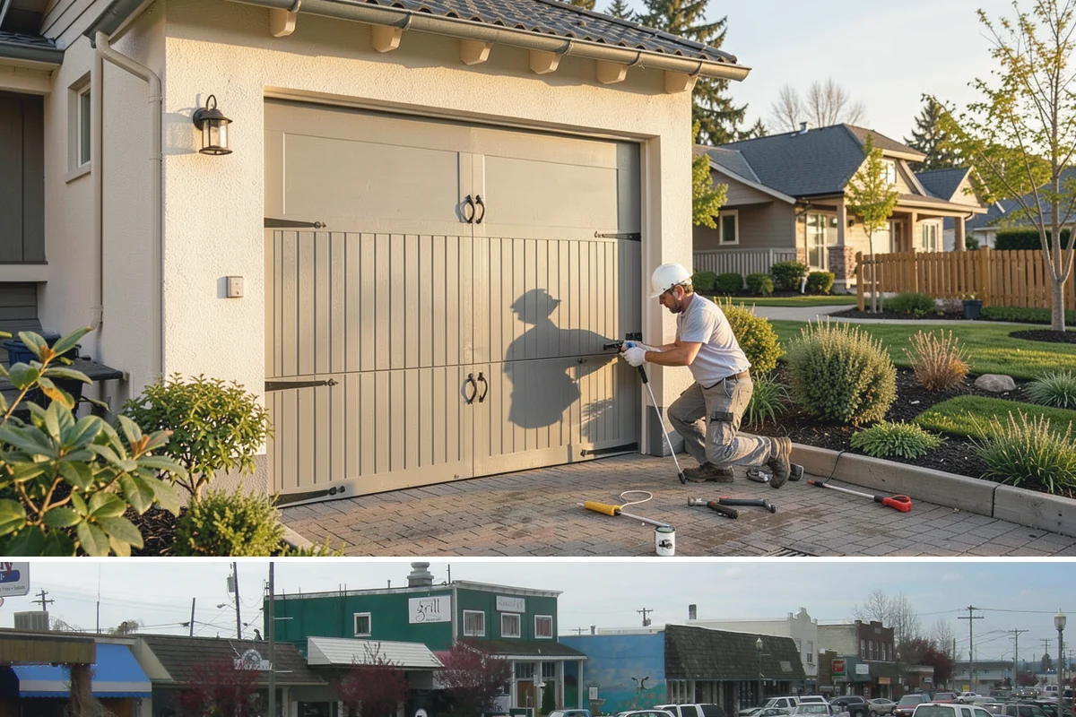 Home Library Construction in Stanwood, Snohomish County, WA - Library construction is interior millwork that fits any season, including winter build-outs.