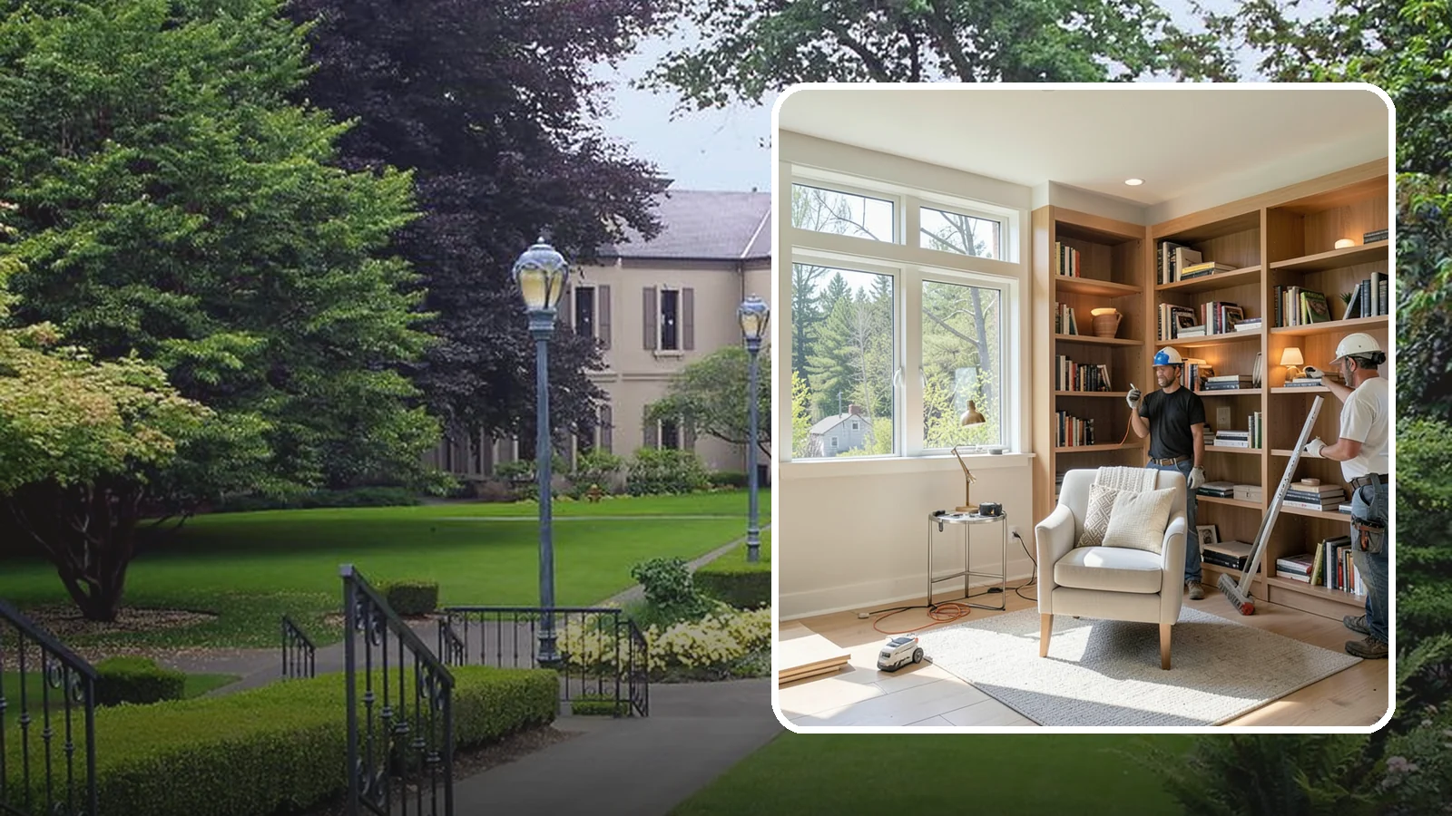 Home Library Construction in Woodinville, King County, WA - We build home libraries with custom shelving and reading spaces that showcase and protect your books.