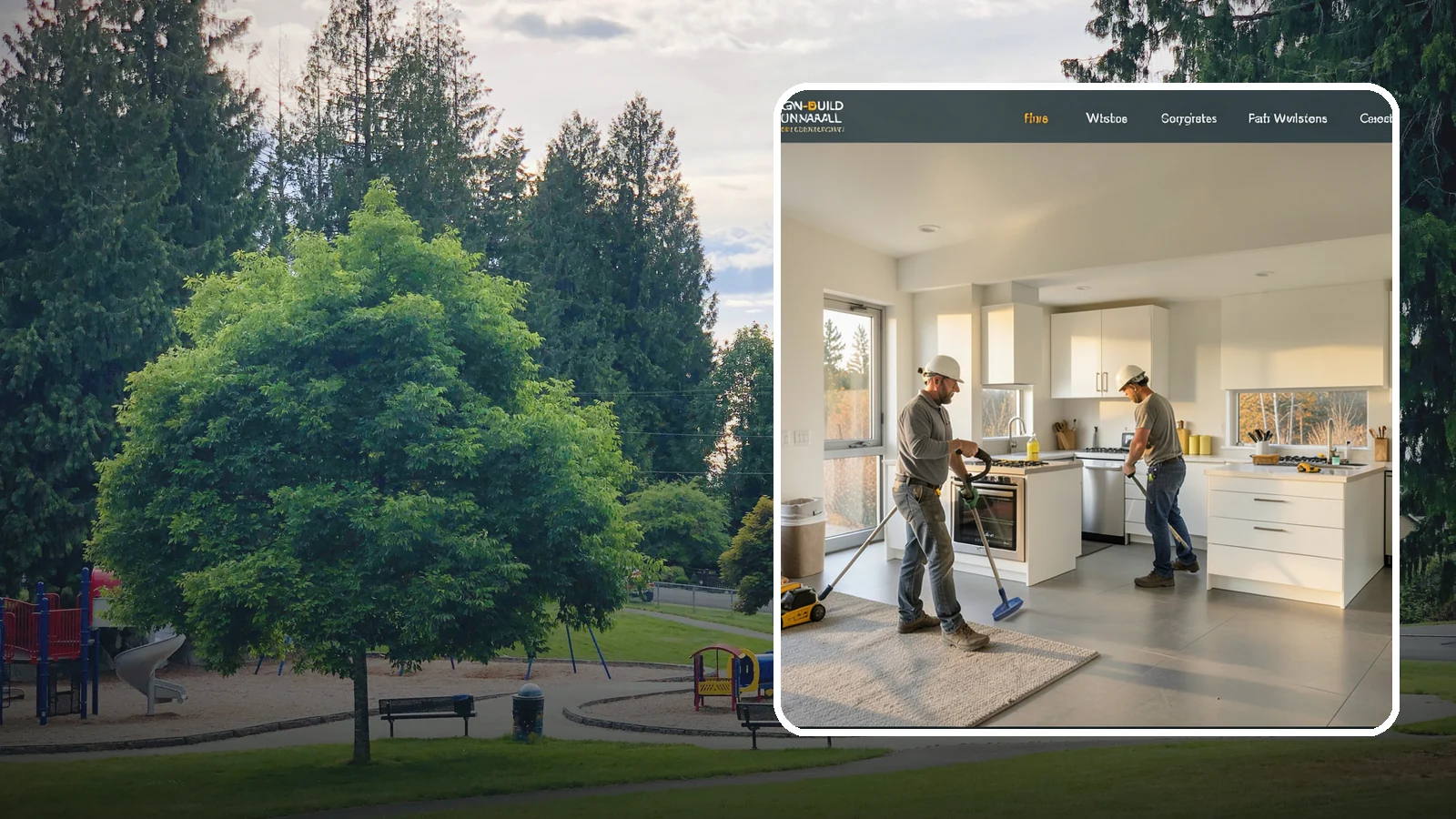 Home Modernization in Bonney Lake, Pierce County, WA - Home modernization that brings dated Western Washington houses up to current styles, systems, and efficiency standards.