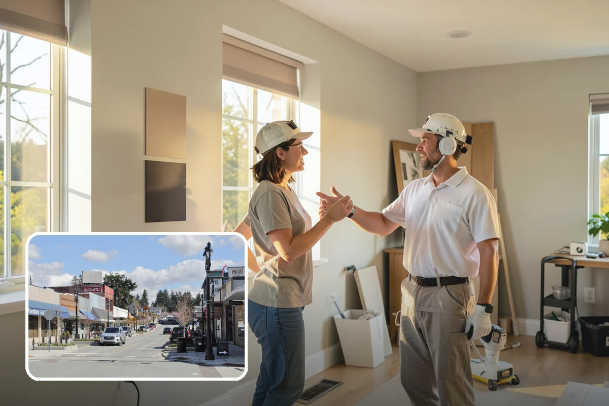 Home Modernization in Bothell, King County, WA - Contemporary finishes and updated styling