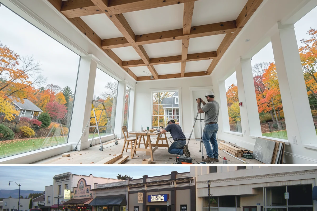 Home Modernization in Burlington, Skagit County, WA - Modernization projects centered on interior systems and finishes are comfortably completed during the rainier months.