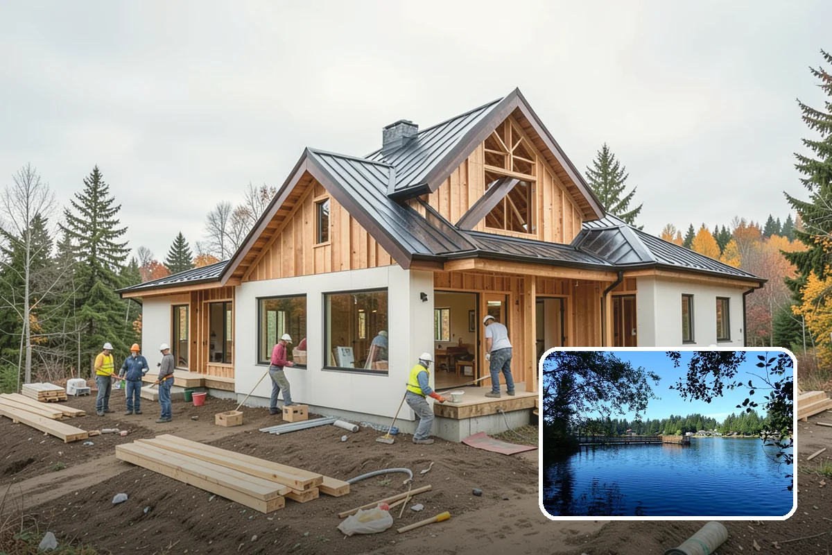 Home Modernization in Federal Way, King County, WA - Contemporary finishes and updated styling
