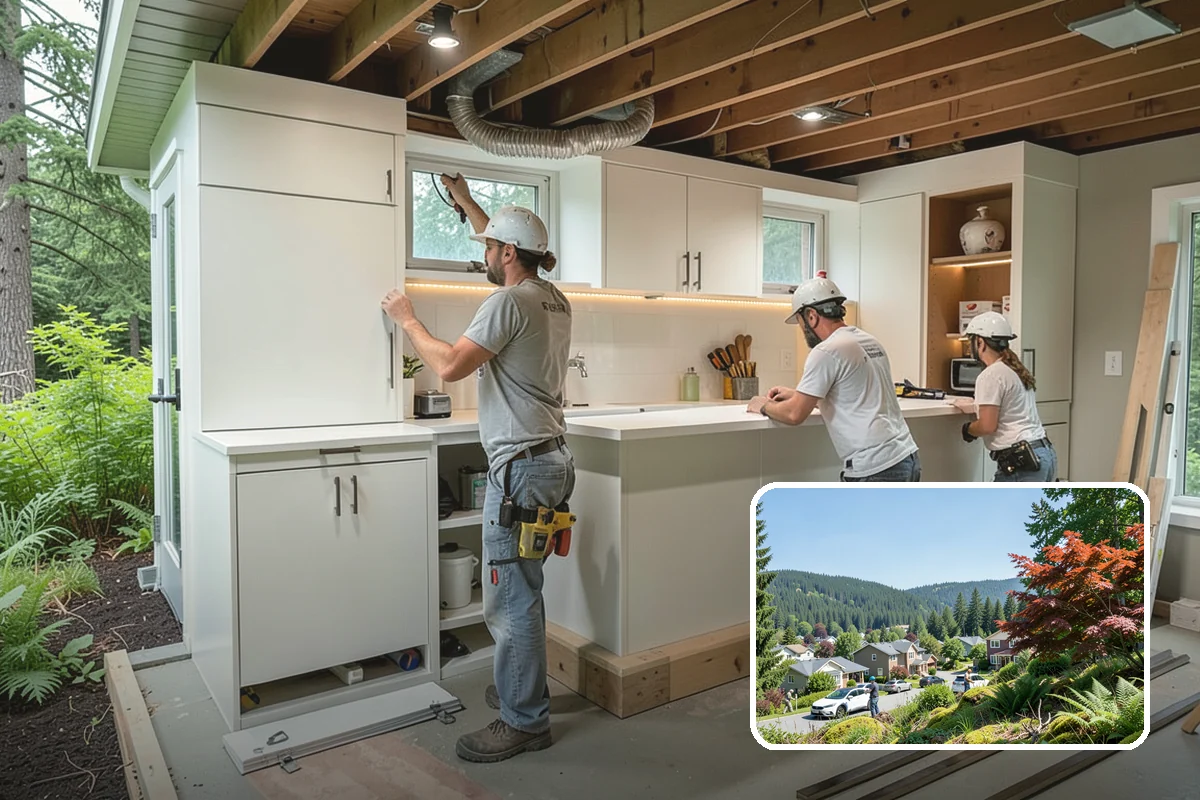 Home Modernization in Index, Snohomish County, WA - Contemporary finishes and updated styling