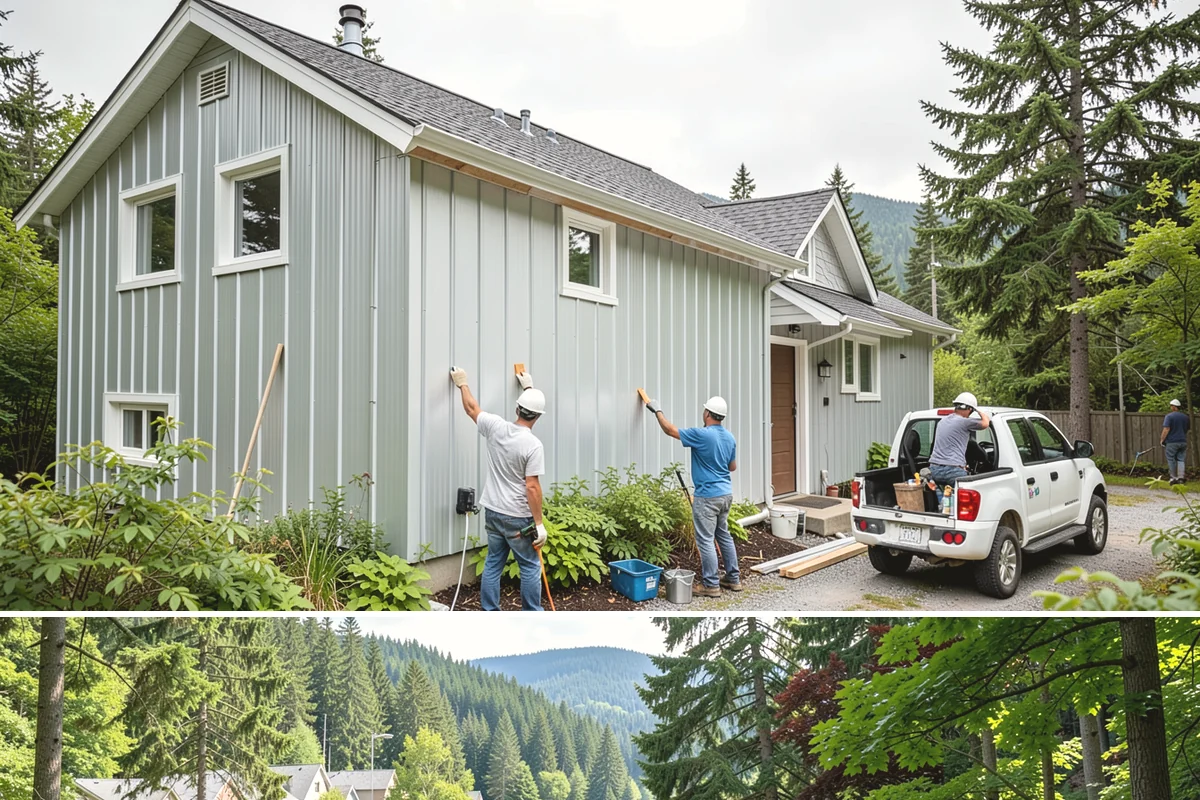 Home Modernization in Lake Forest Park, King County, WA - Modernization projects centered on interior systems and finishes are comfortably completed during the rainier months.