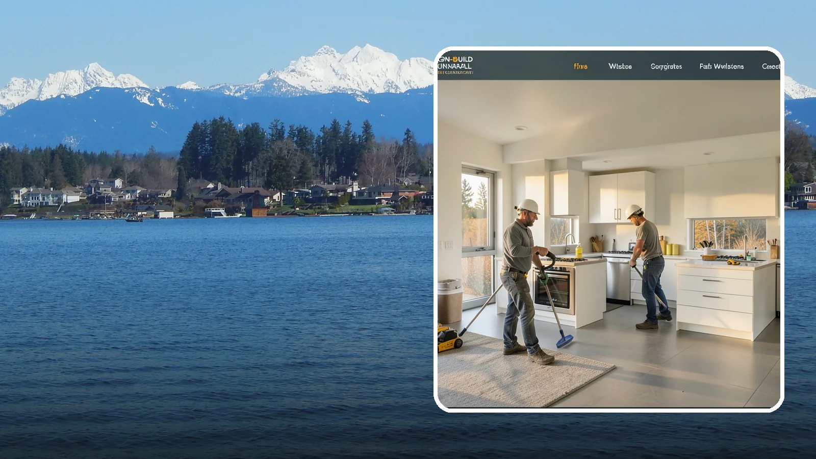 Home Modernization in Lake Stevens, Snohomish County, WA - Home modernization that brings dated Western Washington houses up to current styles, systems, and efficiency standards.