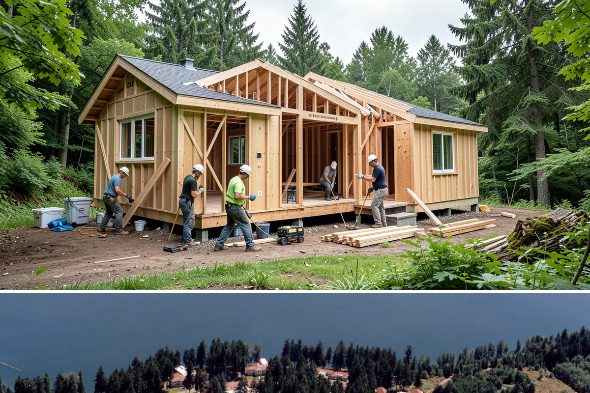 Home Modernization in Lakewood, Pierce County, WA - Modernization projects centered on interior systems and finishes are comfortably completed during the rainier months.