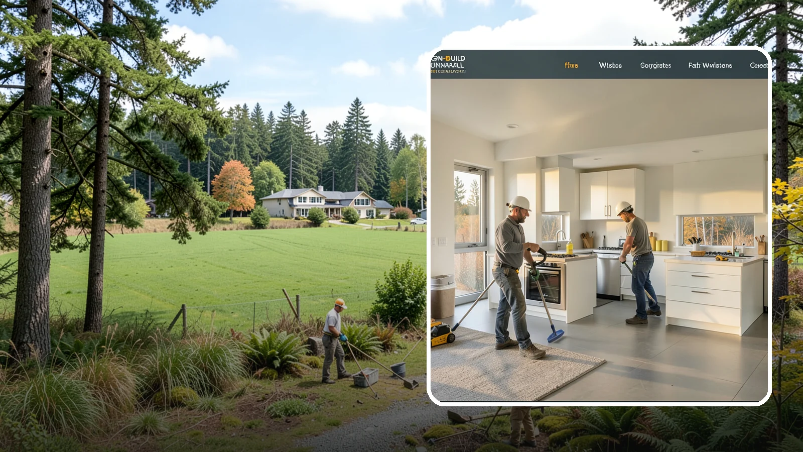 Home Modernization in Lyman, Skagit County, WA - Home modernization that brings dated Western Washington houses up to current styles, systems, and efficiency standards.