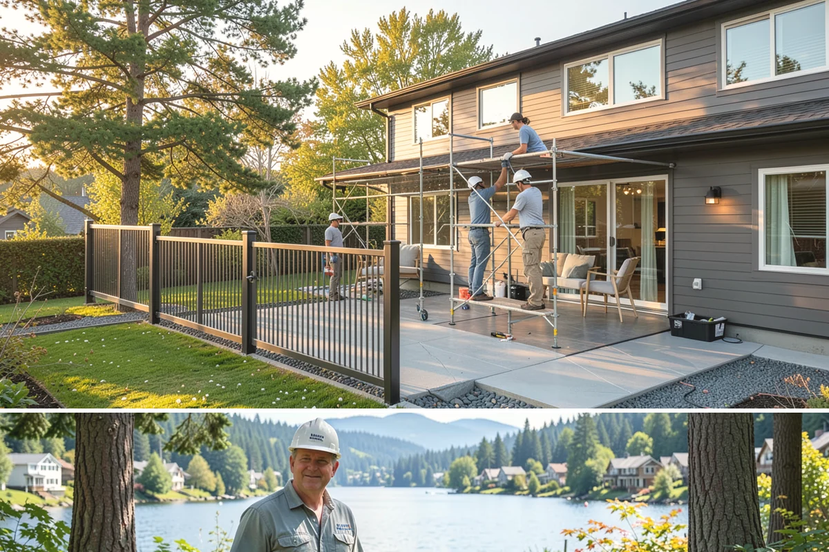 Home Modernization in Milton, King County, WA - Modernization projects centered on interior systems and finishes are comfortably completed during the rainier months.