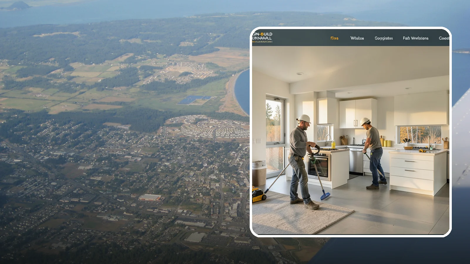 Home Modernization in Oak Harbor, Island County, WA - Home modernization that brings dated Western Washington houses up to current styles, systems, and efficiency standards.