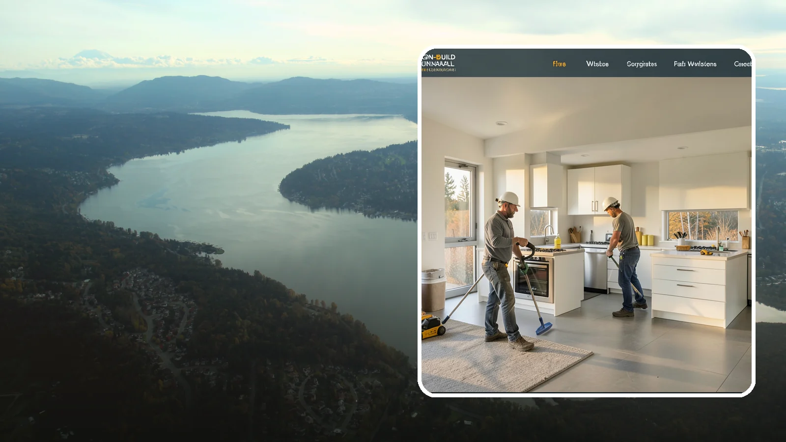 Home Modernization in Sammamish, King County, WA - Home modernization that brings dated Western Washington houses up to current styles, systems, and efficiency standards.