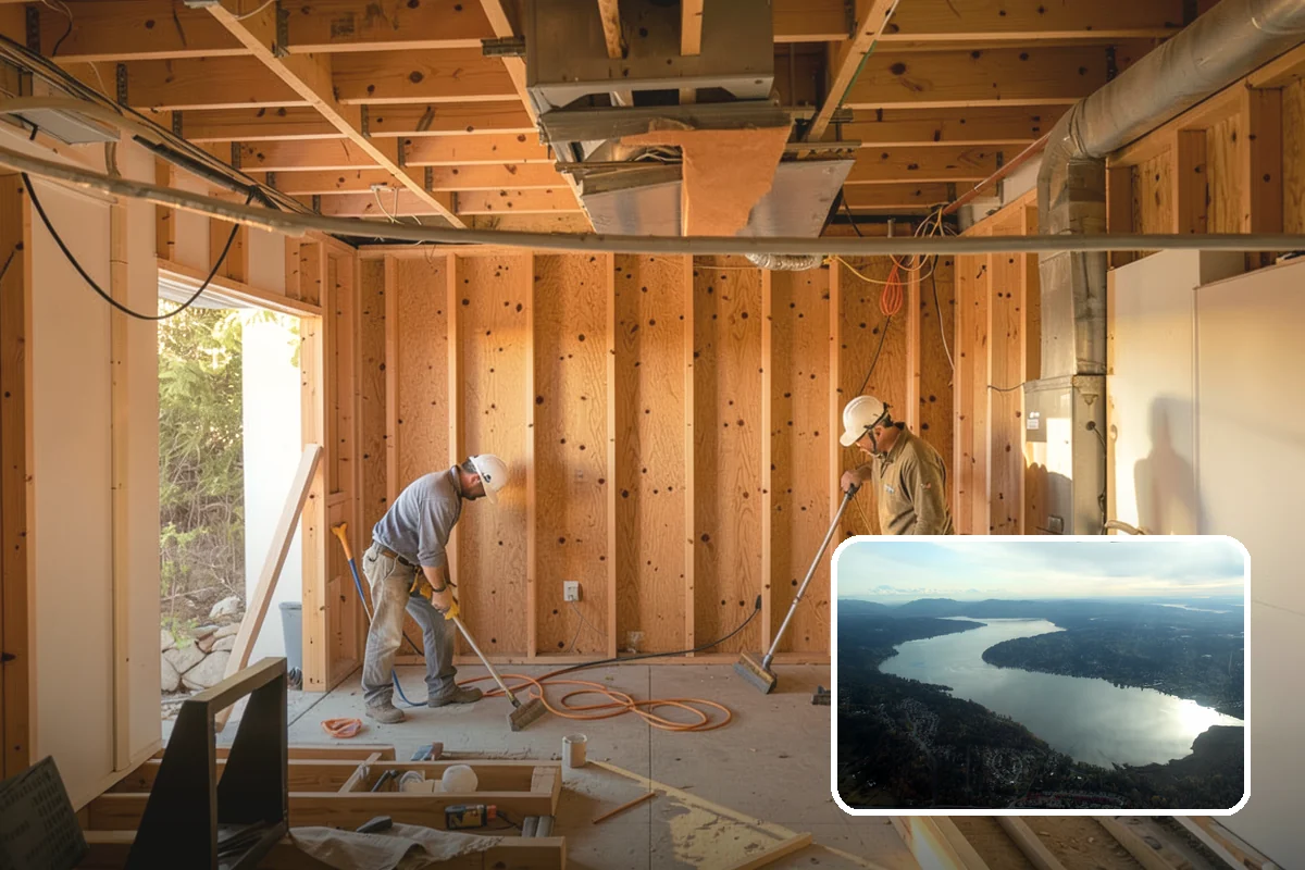 Home Modernization in Sammamish, King County, WA - Contemporary finishes and updated styling