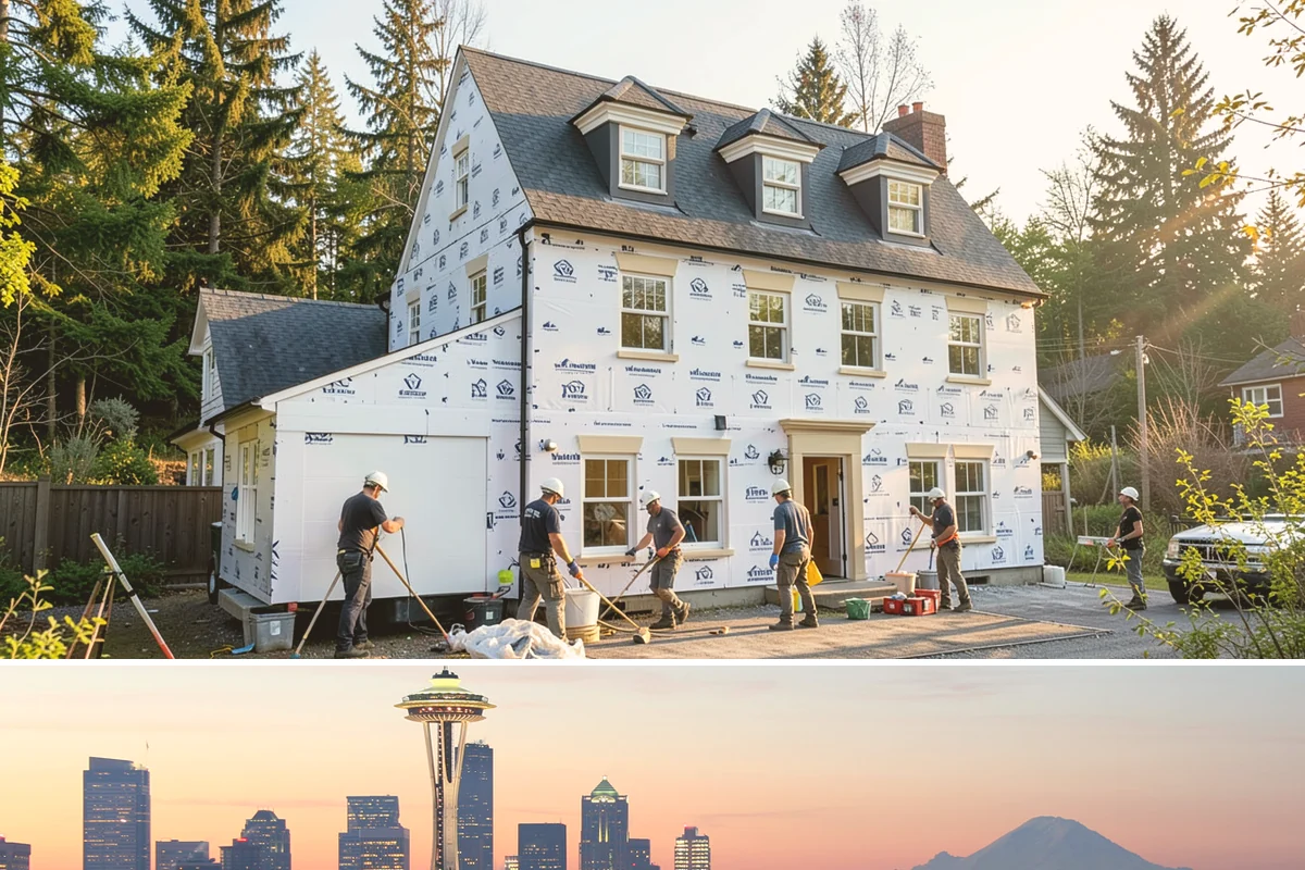 Home Modernization in Seattle, King County, WA - Modernization projects centered on interior systems and finishes are comfortably completed during the rainier months.