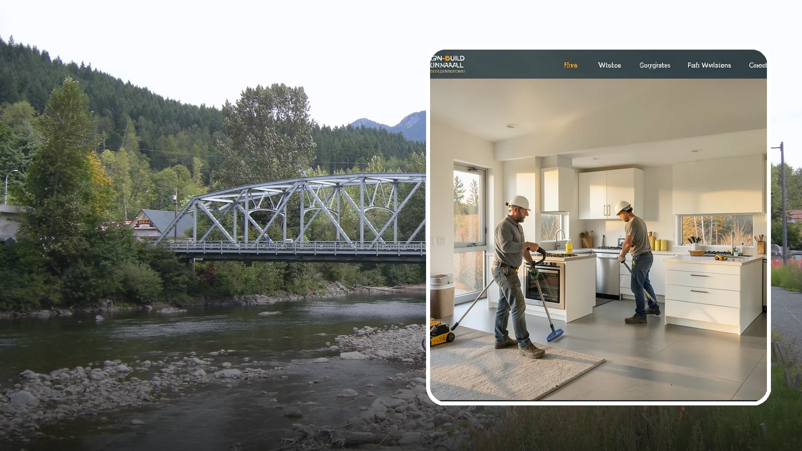Home Modernization in Skykomish, King County, WA - Home modernization that brings dated Western Washington houses up to current styles, systems, and efficiency standards.